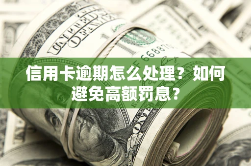 济南信用卡逾期怎么处理？如何避免高额罚息？