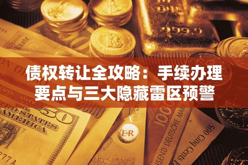济南债权转让全攻略：手续办理要点与三大隐藏雷区预警